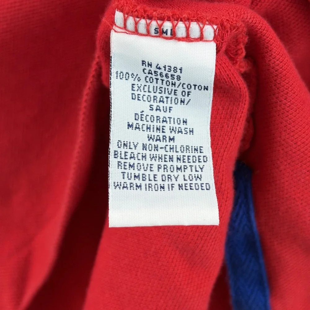 Polo Ralph Lauren Custom Fit Big Pony Polo Shirt in Red #3 Men XL Short Sleeve